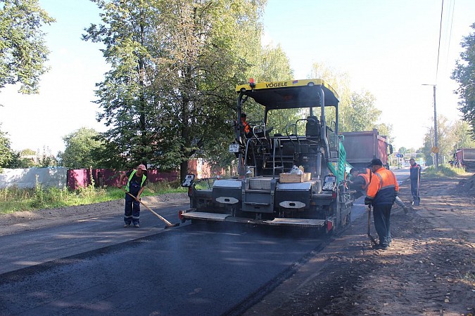 В Кинешме продолжается ремонт дороги по улице Юрьевецкой фото 4
