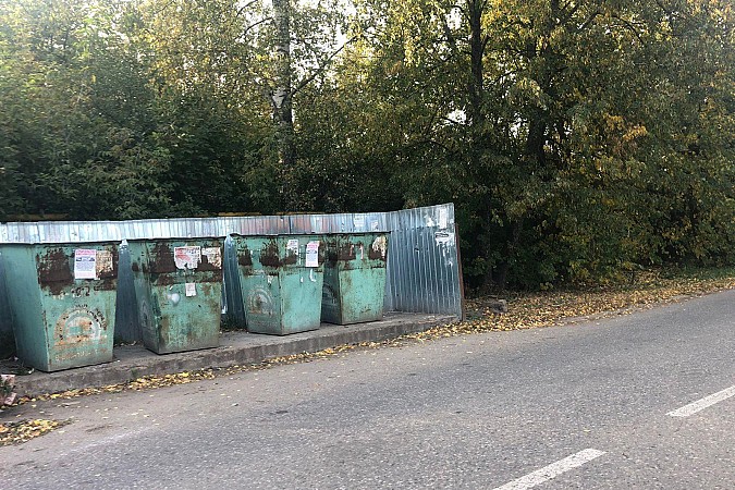 В Наволоках активизировали работы по вывозу мусора с контейнерных площадок фото 4