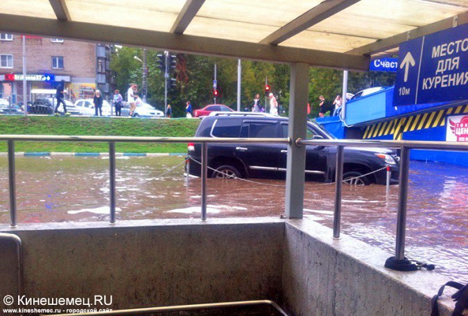 В Иванове затопило торговый центр «Серебряный город» фото 8