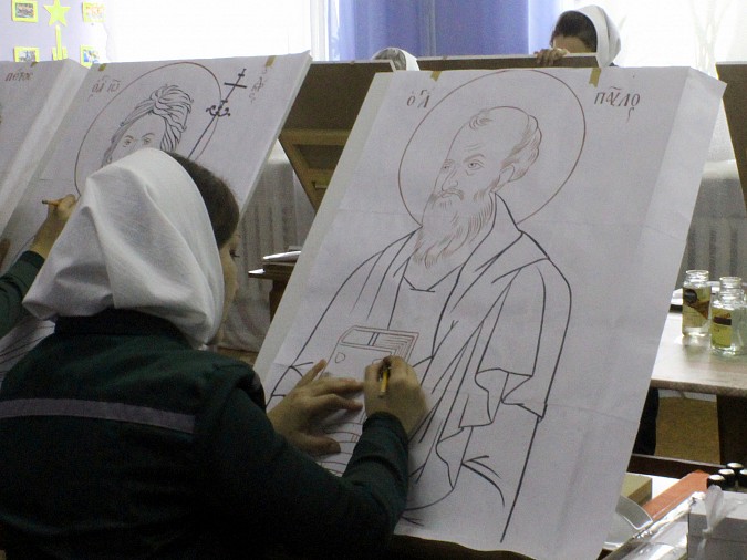 Для осужденных кинешемской колонии №3 провели мастер-класс по иконописи фото 2