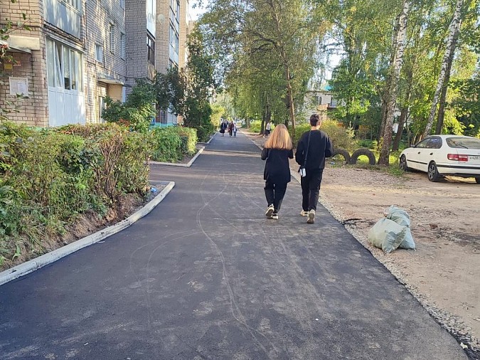 В Кинешме в 2023 году отремонтированы 19 придомовых территорий фото 5