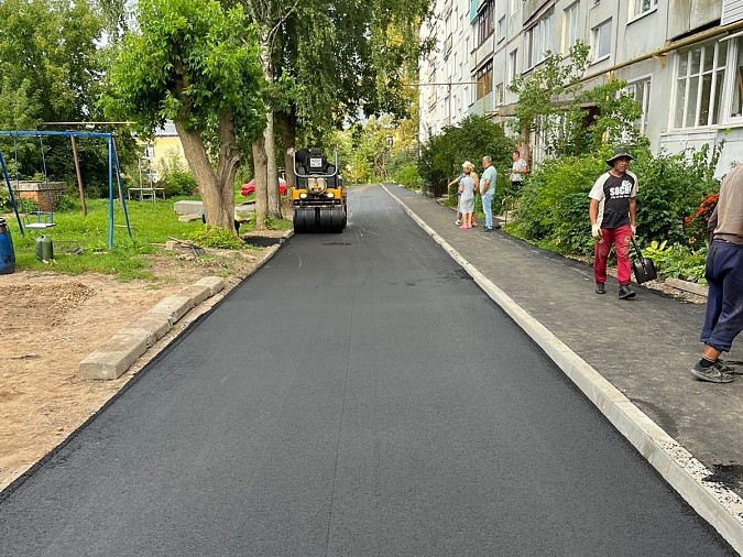 В Кинешме в 2023 году отремонтированы 19 придомовых территорий фото 10