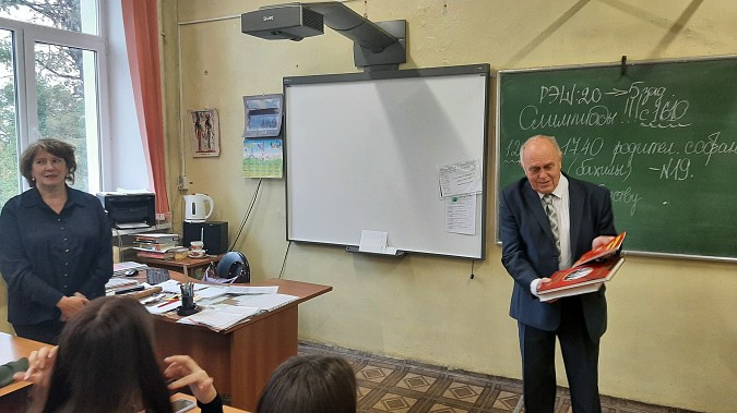 Руководитель организации «Дети войны» Юрий Скоморохов встретился с пионерами Кинешмы фото 3
