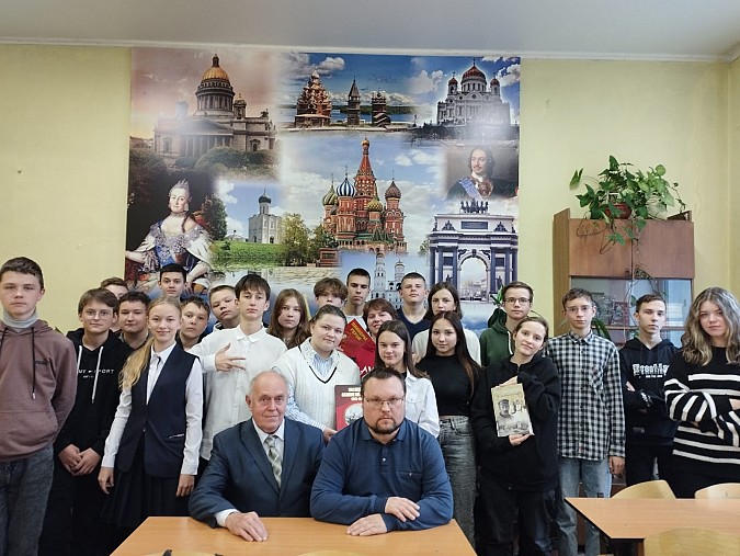 Руководитель организации «Дети войны» Юрий Скоморохов встретился с пионерами Кинешмы фото 4