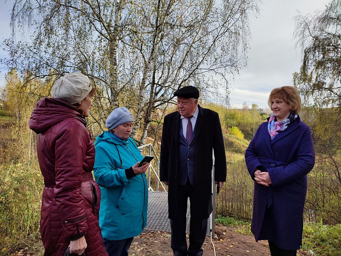 Продолжается строительство пешеходного перехода через Вандышевский овраг фото 3