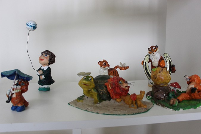 На выставке в ГДК Кинешмы представлено более 200 авторских кукол фото 5
