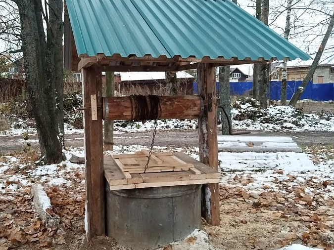 В Кинешме продолжается ремонт питьевых колодцев фото 7