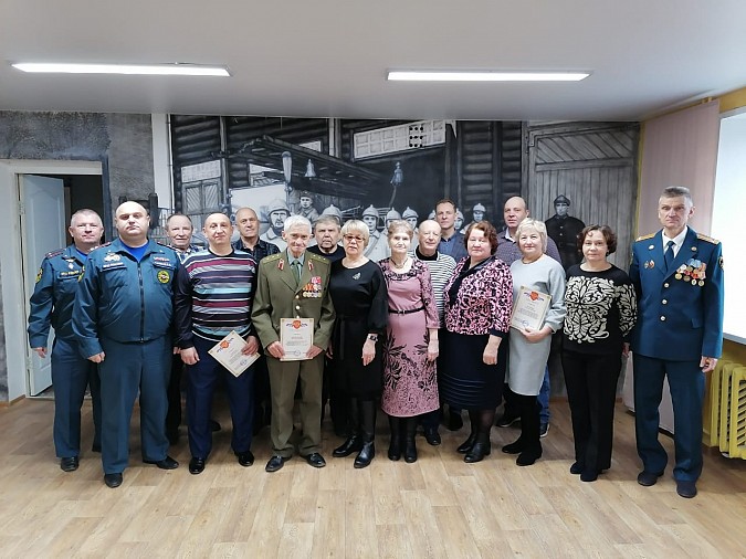 В Кинешме чествовали ветеранов противопожарной службы фото 2