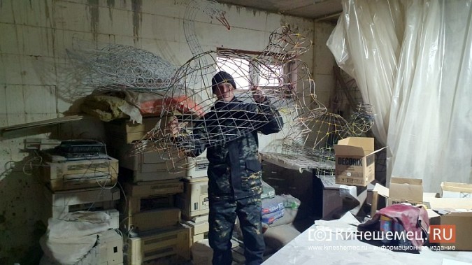 В Кинешме умельцы создают фигуры животных из стальной проволоки фото 4