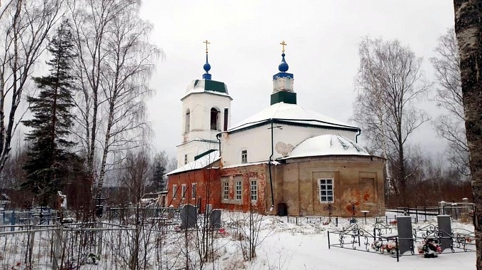 В с.Бахарево Кинешемского района восстанавливают храм «Казанской Божией матери» фото 2