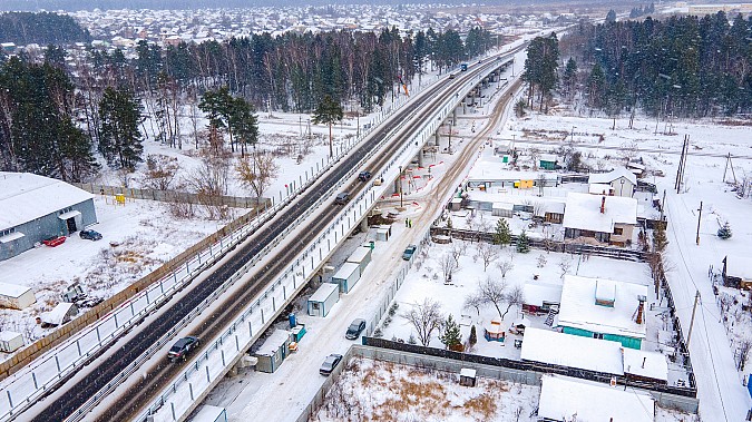 Станислав Воскресенский осмотрел работу нового путепровода на трассе Иваново - Кинешма фото 4