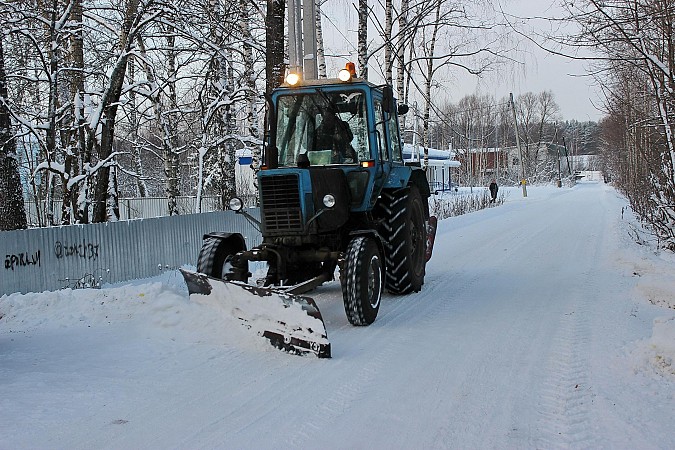 Помощь в уборке Кинешмы от снега оказывает подрядная организация фото 3