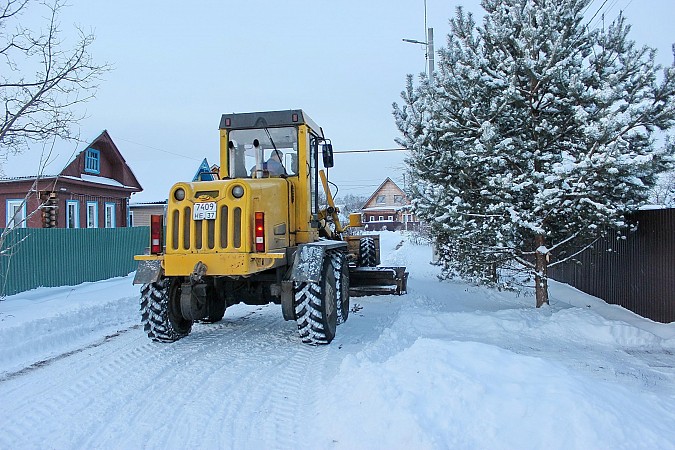 Помощь в уборке Кинешмы от снега оказывает подрядная организация фото 5