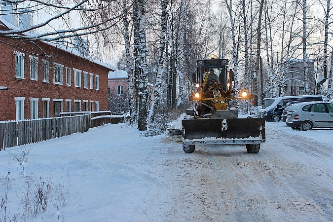 Помощь в уборке Кинешмы от снега оказывает подрядная организация фото 4