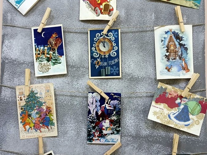 В Кинешме открылась выставка советских новогодних открыток фото 3