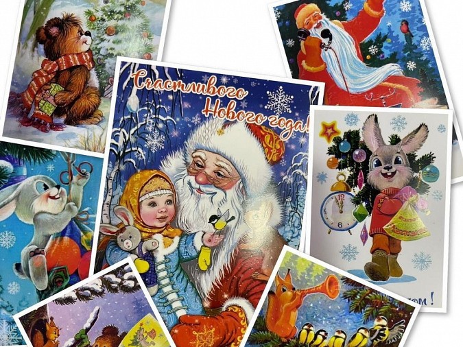 В Кинешме открылась выставка советских новогодних открыток фото 2