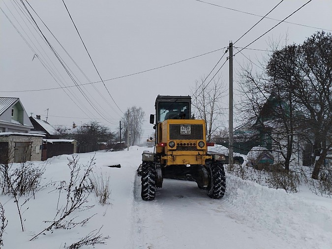 Кинешму засыпает снегом фото 4