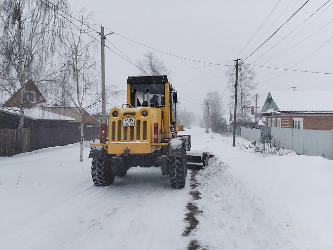 Кинешму засыпает снегом фото 8