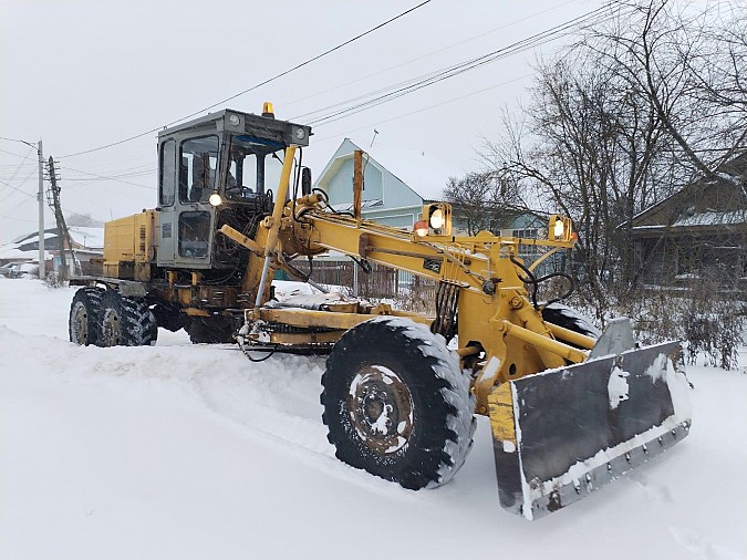 Кинешму засыпает снегом фото 5