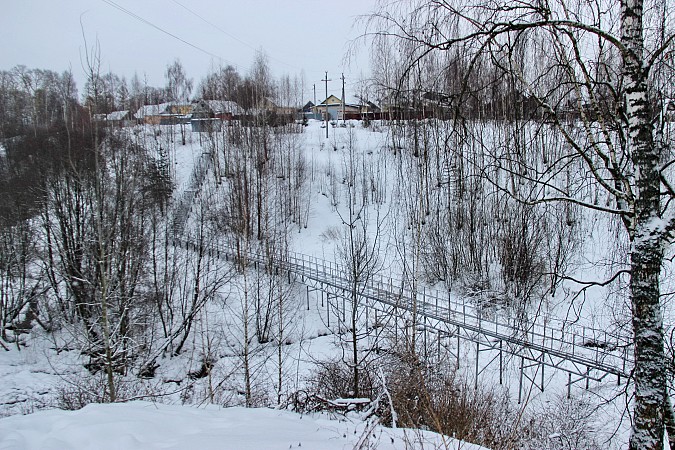 Завершено строительство пешеходного перехода через Вандышевский овраг фото 2
