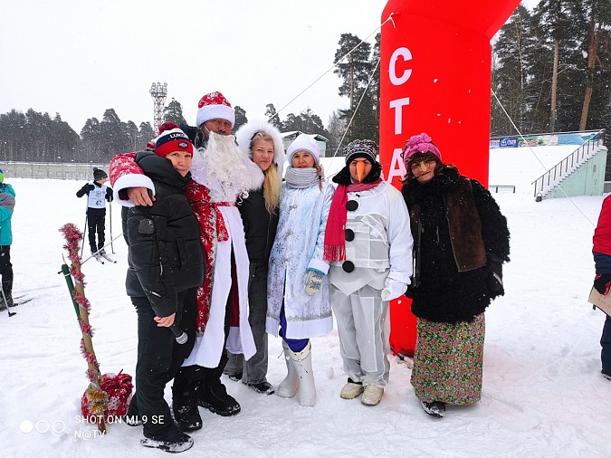 В Кинешме состоялась новогодняя лыжная гонка фото 13