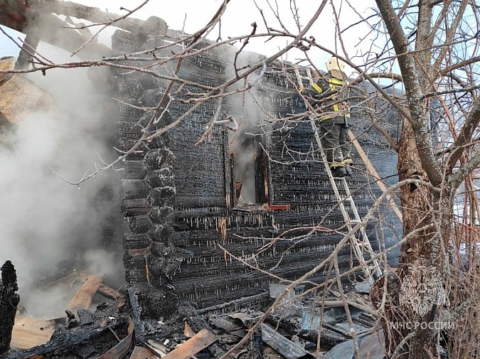 В Заволжском районе при пожаре жилого дома погибла пенсионерка фото 4