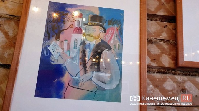 В кинешемском ЯМУЗЕЕ открылась выставка работ знаменитых художников-иллюстраторов Трауготов фото 7