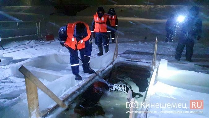 Несмотря на снежный буран кинешемцы пришли окунуться в иордань фото 6