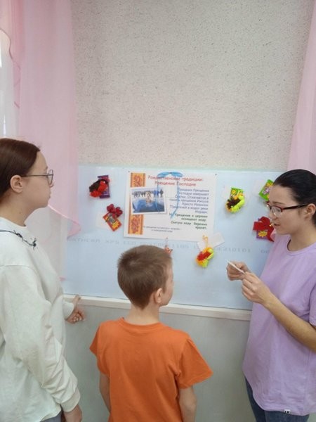 В Кинешемском социально-реабилитационный центре за чашкой чая поговорили о Крещении фото 6