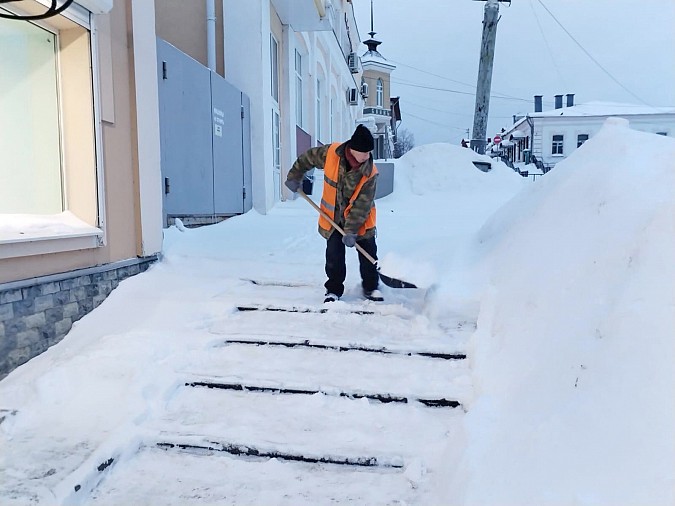 Из-за снегопада УГХ Кинешмы перевели в режим повышенной готовности фото 4