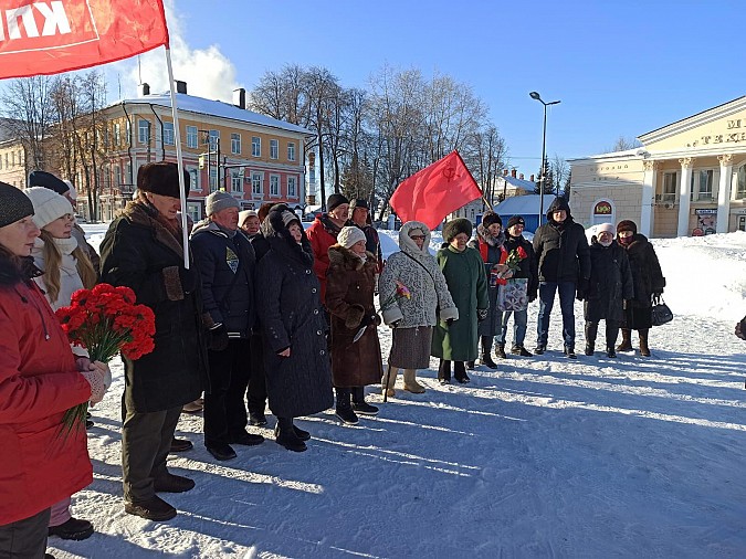 В Кинешме прошли памятные мероприятия по случаю 100-летия со дня смерти В.И.Ленина фото 3
