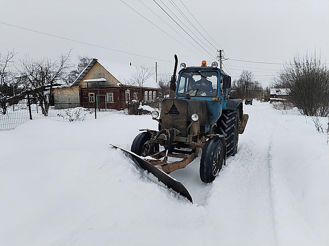 В мэрии Кинешмы рассказали, на каких дорогах работает техника УГХ фото 5