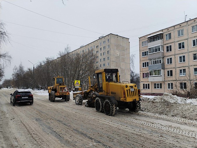 В администрации Кинешмы рассказали, на каких улицах работала техника УГХ 25 января фото 5