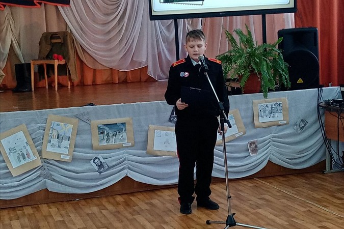 В школе №18 вспомнили тяжелые дни блокадного Ленинграда фото 12