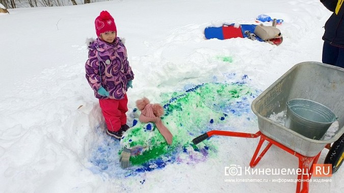 В центральном парке Кинешмы прошел конкурс снежных фигур фото 8