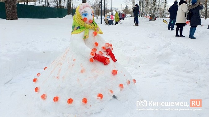В центральном парке Кинешмы прошел конкурс снежных фигур фото 6