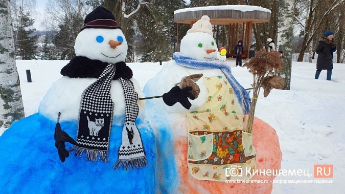 В центральном парке Кинешмы прошел конкурс снежных фигур фото 16