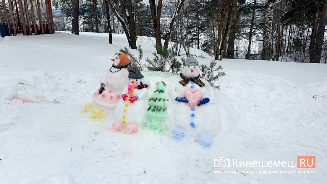 В центральном парке Кинешмы прошел конкурс снежных фигур фото 10