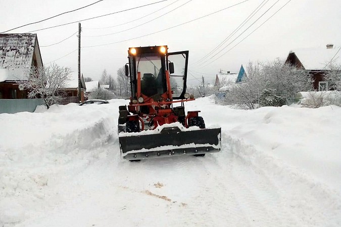 Деревни и поселки Кинешемского района освобождают от снежного плена фото 3