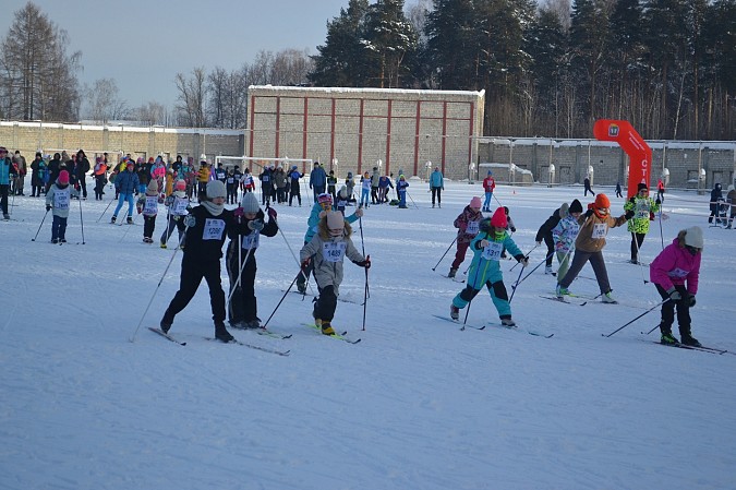 350 человек вышли на старт «Лыжни России» в Кинешме фото 7