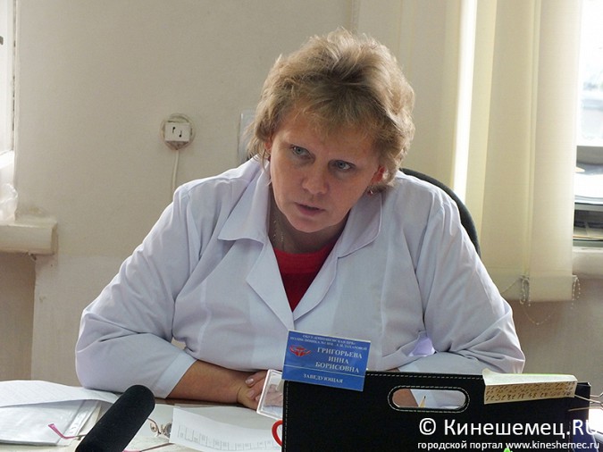 Заведующая поликлиникой №1 имени Л.И. Захаровой Инна Борисовна Григорьева