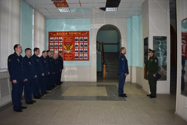 Начальник пожарной части ИК-4 Михаил Волков стал лучшим наставником фото 2