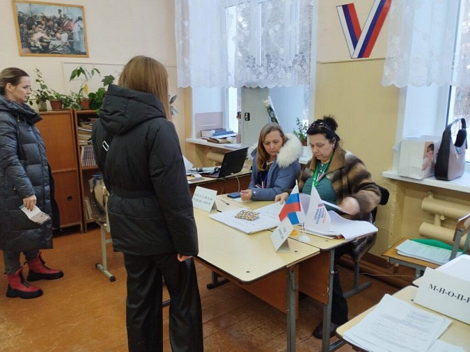В Кинешме начался второй день голосования на выборах президента России фото 5