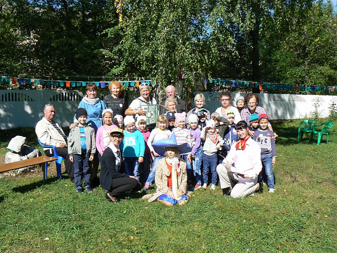 К кинешемским пенсионерам в гости пришли дошколята фото 9