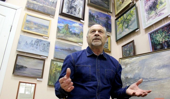 70-летие отмечает известный кинешемский художник Владимир Шагин фото 2