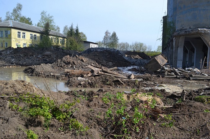 Центр Кинешмы остался без воды из-за работ по разбору бывшего мельзавода фото 2