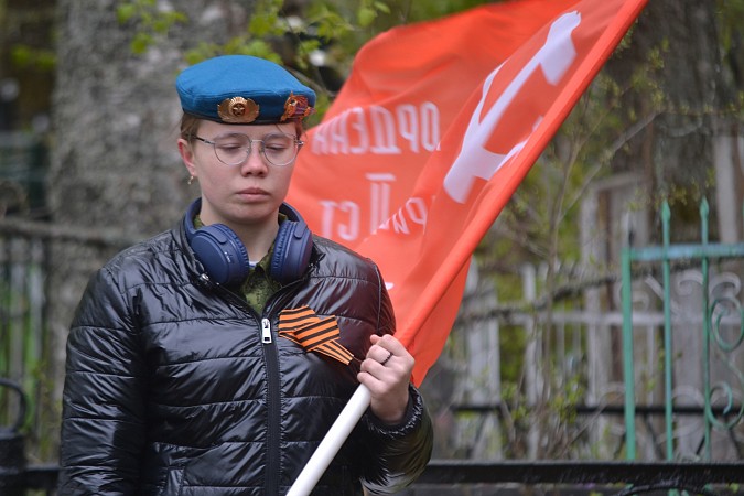 На воинских захоронениях на кладбищах «Сокольники» и «Затенки» прошли митинги фото 37
