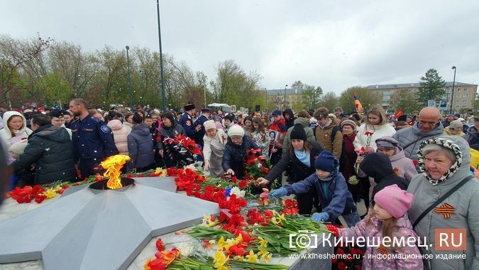 Кинешемцы отметили День Победы фото 19