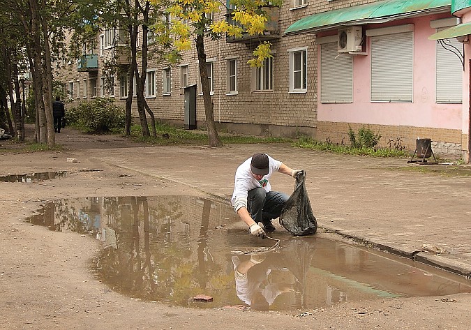 На части улицы Щорса в Кинешме «Мусора.Больше.Нет» фото 7