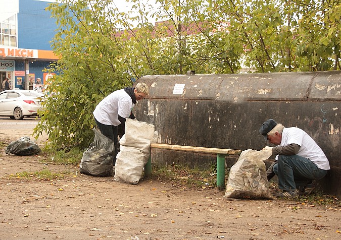 На части улицы Щорса в Кинешме «Мусора.Больше.Нет» фото 9